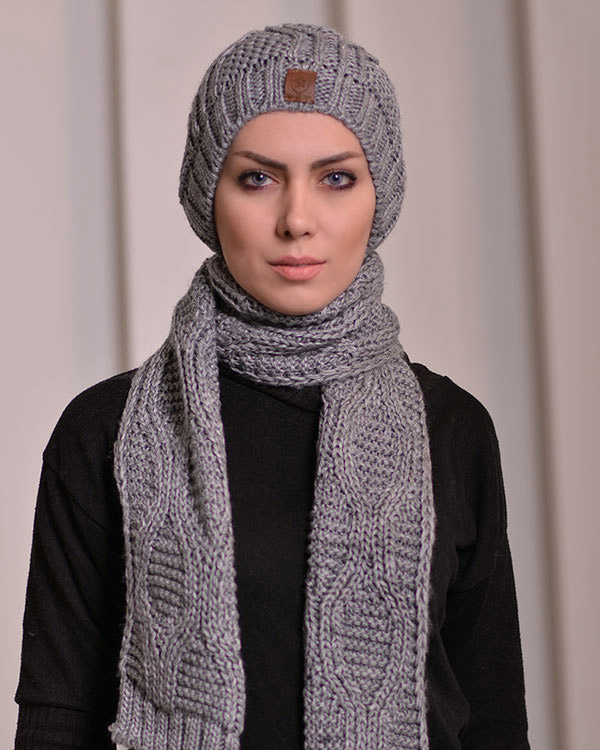 شال و کلاه زنانه مدل 430