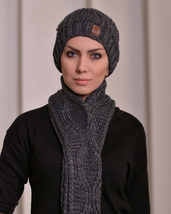 شال و کلاه زنانه مدل 430