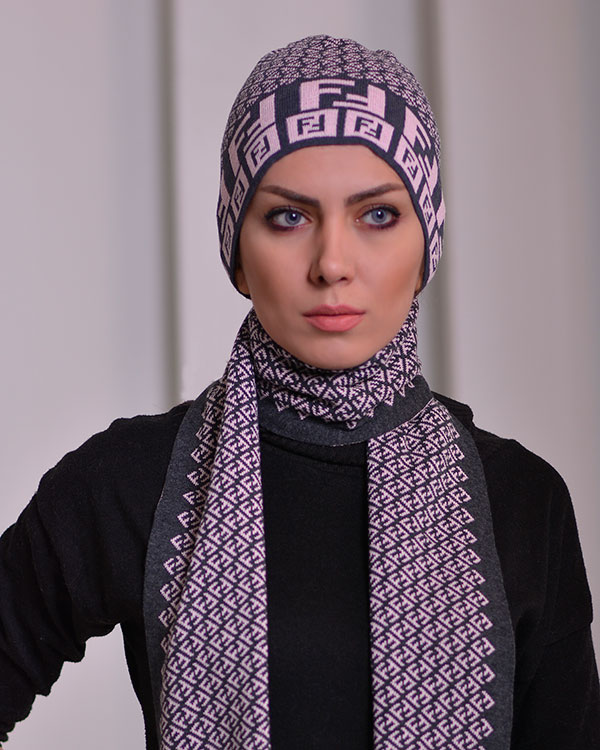 شال و کلاه زنانه مدل 424