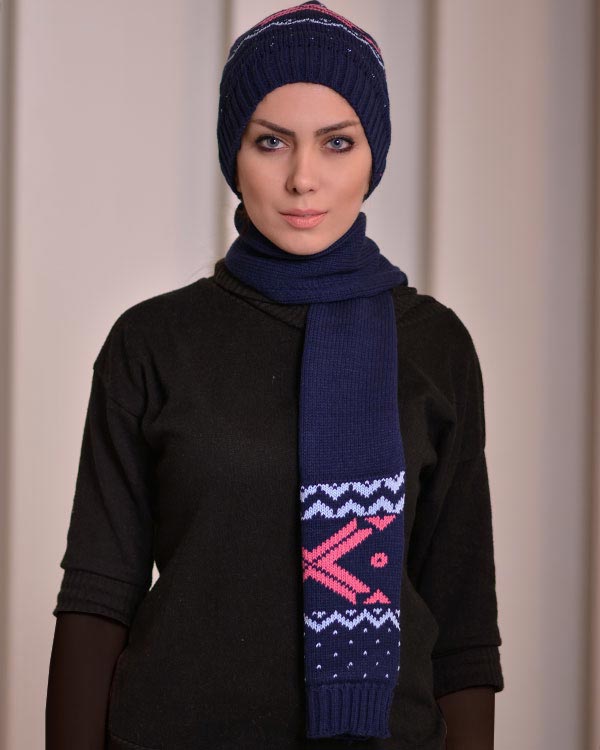 شال و کلاه زنانه مدل 416