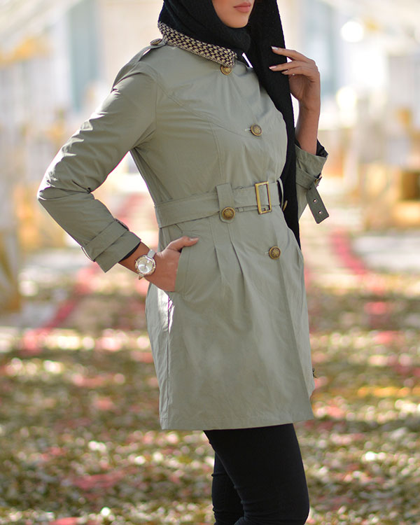 مانتو بارانی Miss Angel مدل 655