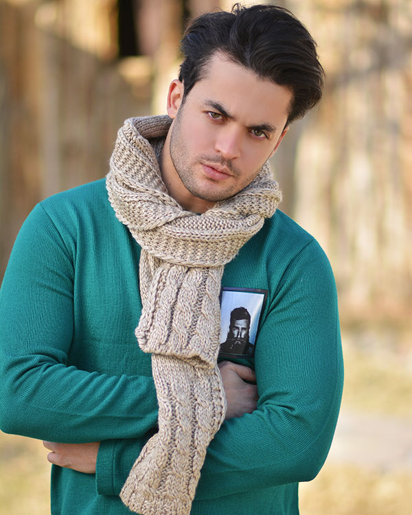 شال گردن مردانه مدل 419