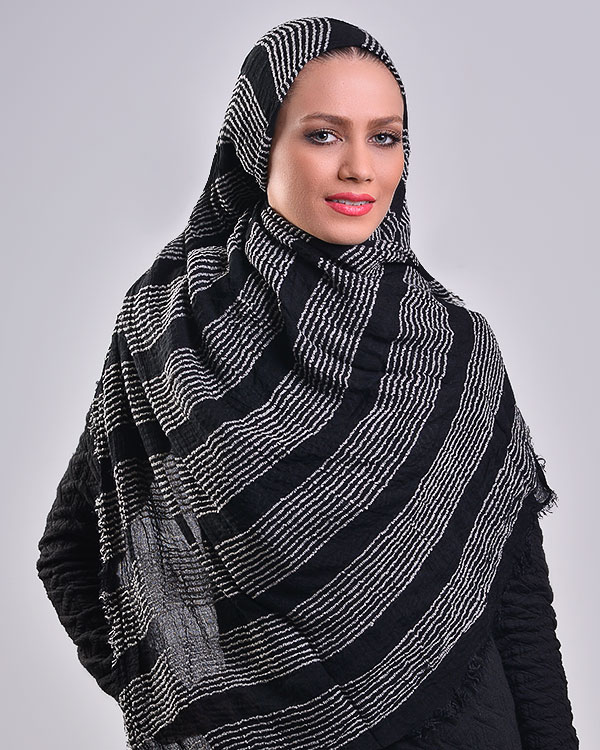 شال زنانه نخ وحریر مدل 2022