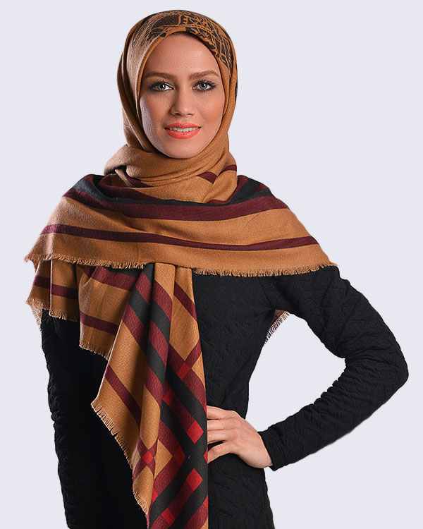 روسری زنانه نخی مدل 2037