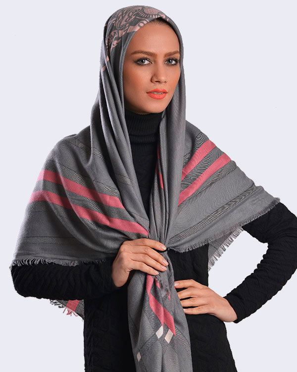 روسری زنانه نخی مدل 2037