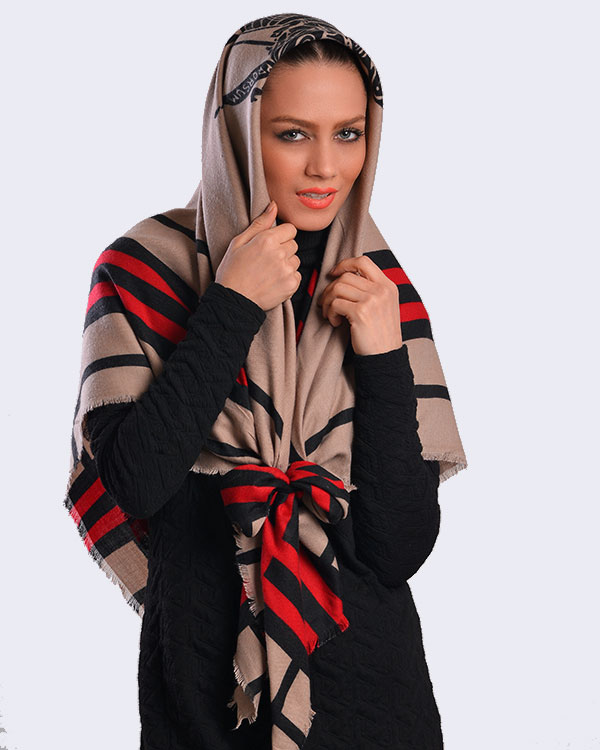 روسری زنانه نخی مدل 2037