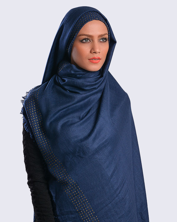 روسری زنانه نخی مدل 2043