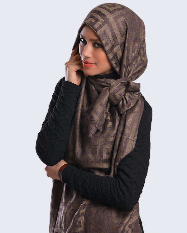 شال زنانه نخی مدل 2048