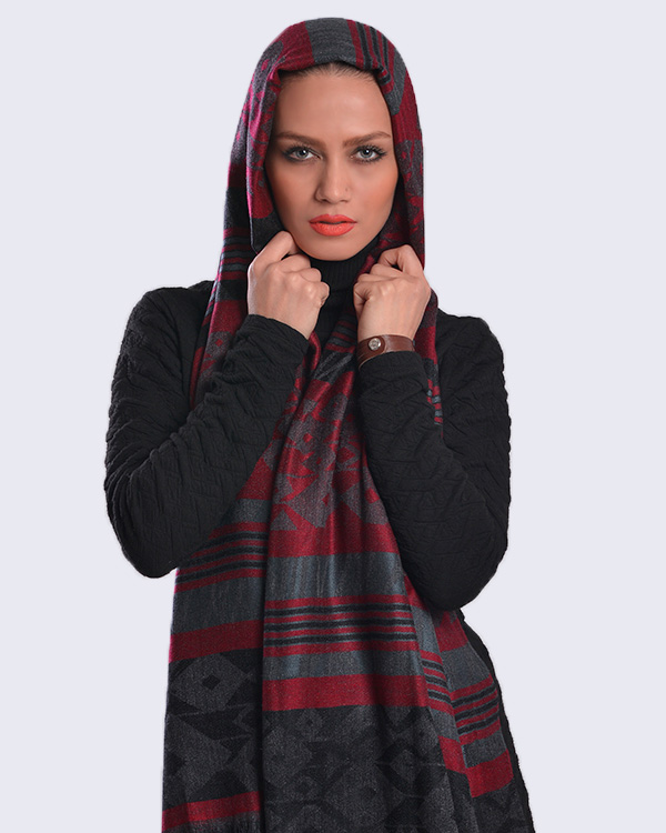 شال زنانه نخی مدل 2049