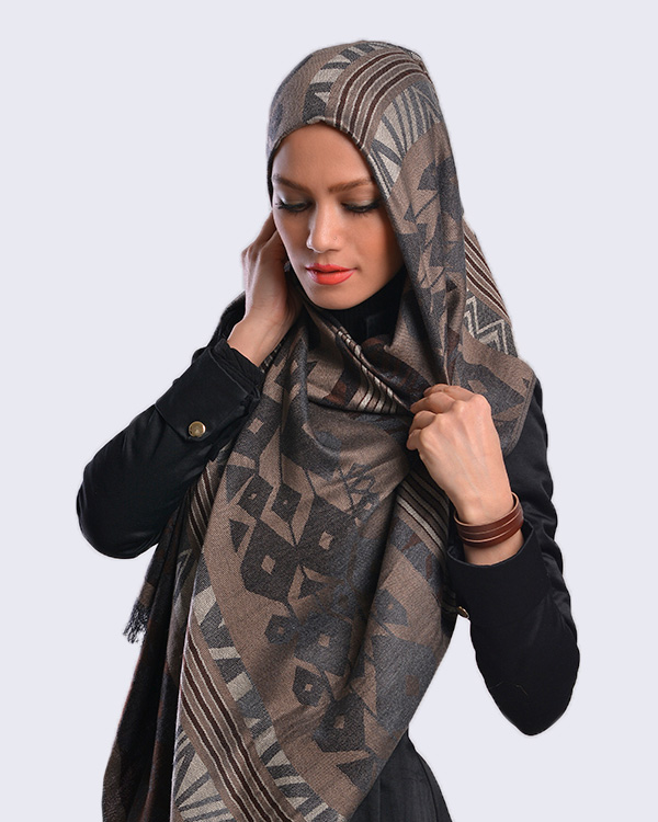 شال زنانه نخی مدل 2049