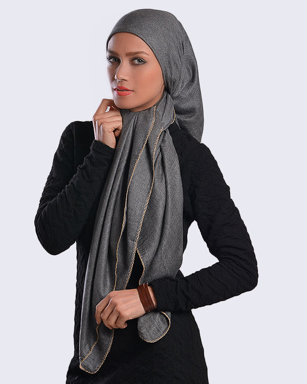 روسری زنانه نخی مدل 2047