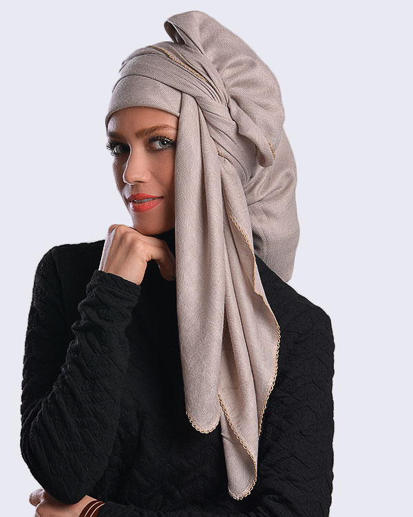 روسری زنانه نخی مدل 2047