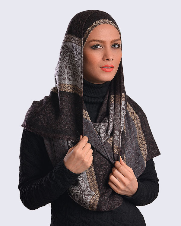 شال زنانه نخی مدل 2050