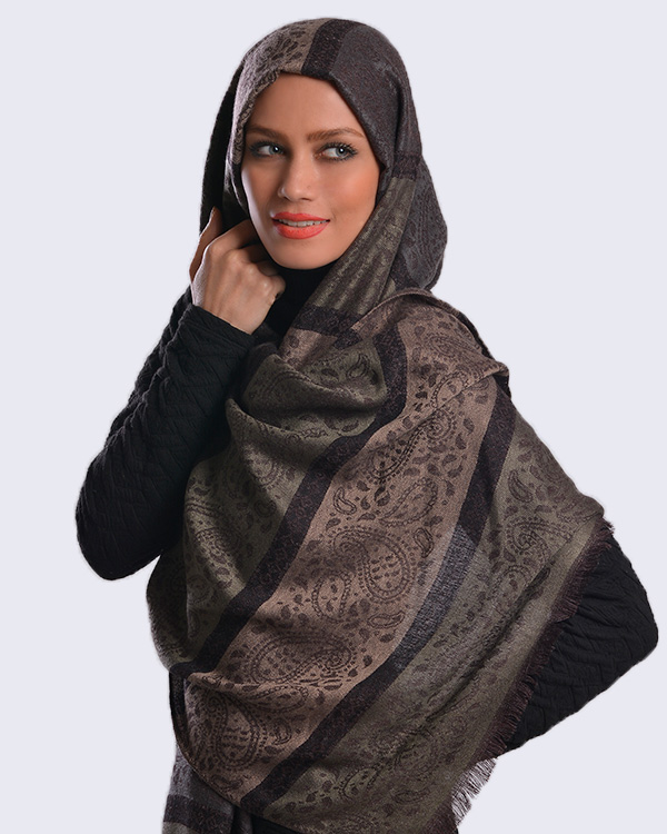 شال زنانه نخی مدل 2050