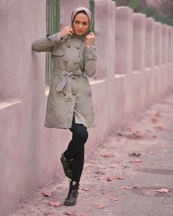 بارانی زنانه مدل 463