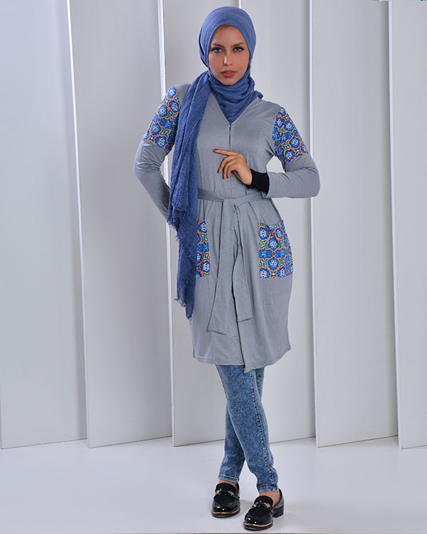 مانتو زنانه تریکو مدل 578