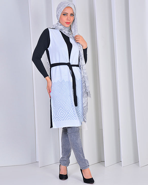 سارافن زنانه کرپ مدل 201