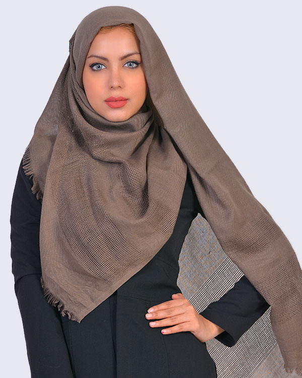 شال زنانه نخی مدل 4455
