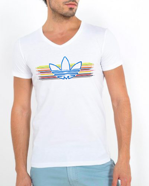 تی شرت مردانه طرح adidas مدل 2020