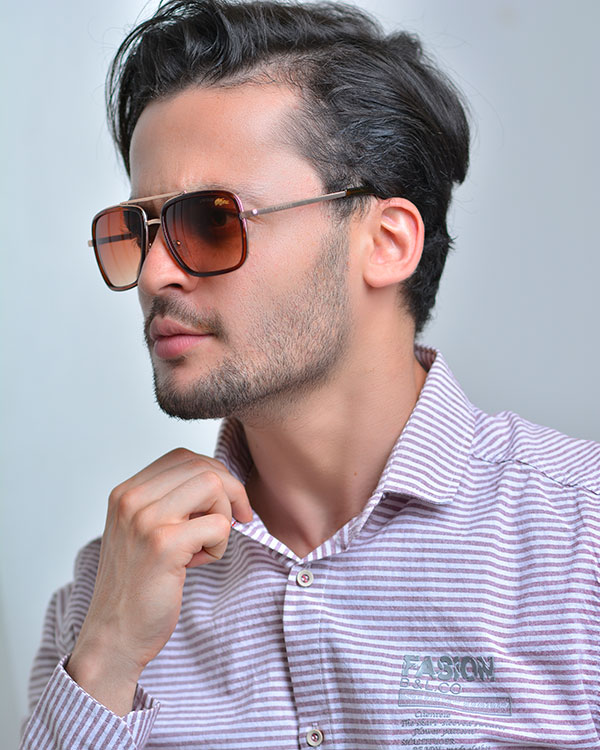 عینک مردانه طرح Lacoste مدل 7034
