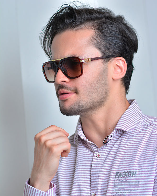 عینک مردانه طرح Cartier مدل 4035