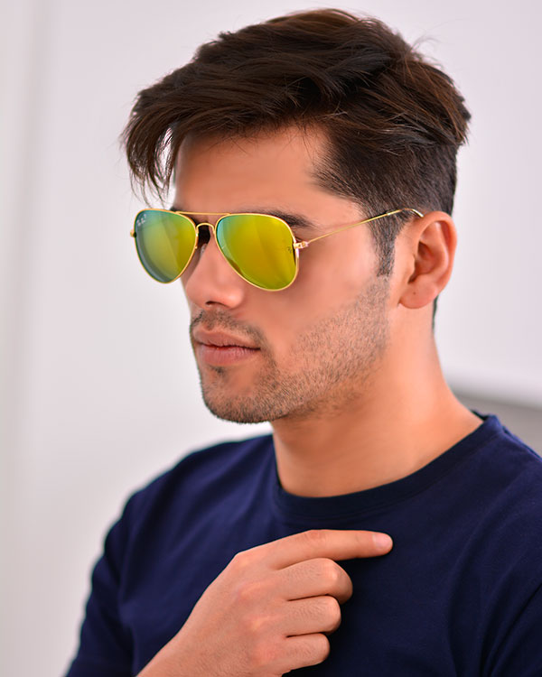 عینک مردانه طرح Ray Ban مدل 3024