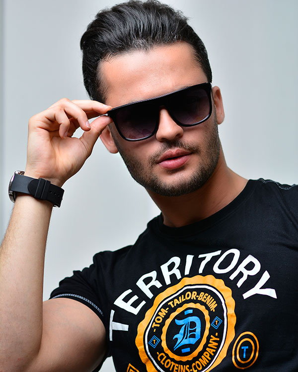 عینک مردانه طرح Vincci مدل 9015