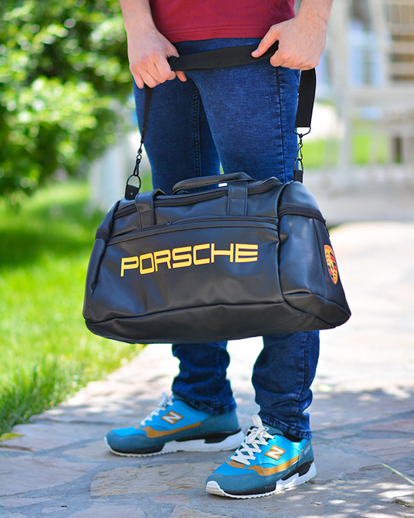 ساک ورزشی مردانه طرح PORSCHE مدل 605