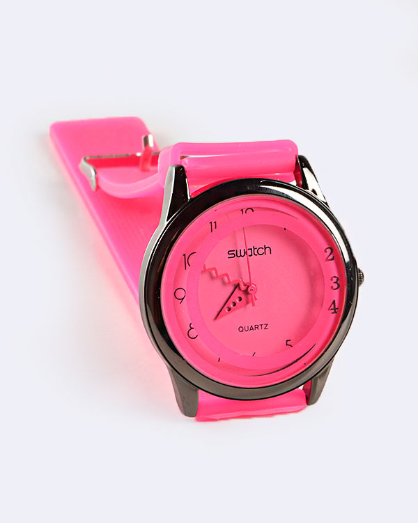 ساعت دخترانه طرح swatch مدل 213
