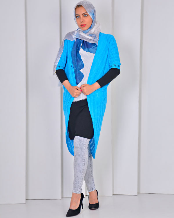 مانتو زنانه تریکو مدل 1023