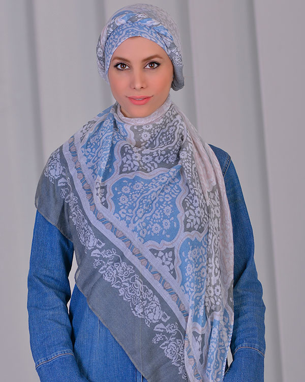 شال نخی زنانه مدل 5065