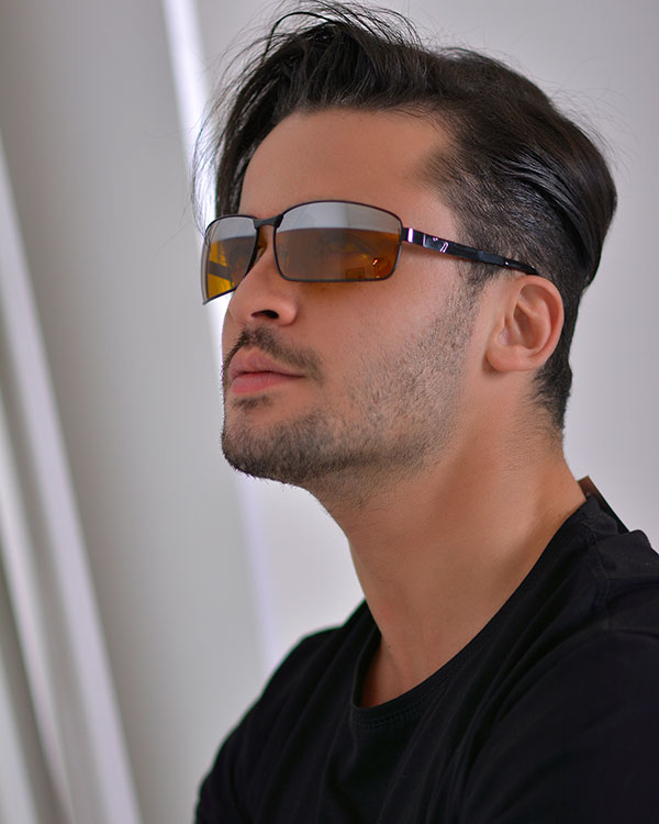 عینک مردانه مدل 8593 
