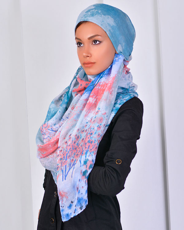 شال زنانه نخی مدل 1754