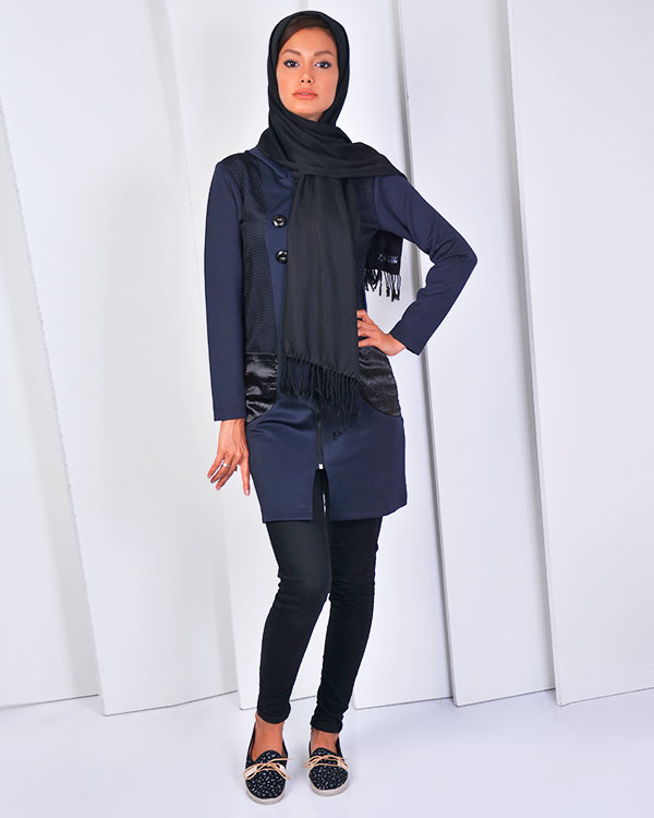مانتو زنانه طرح یلدا مدل 1735 