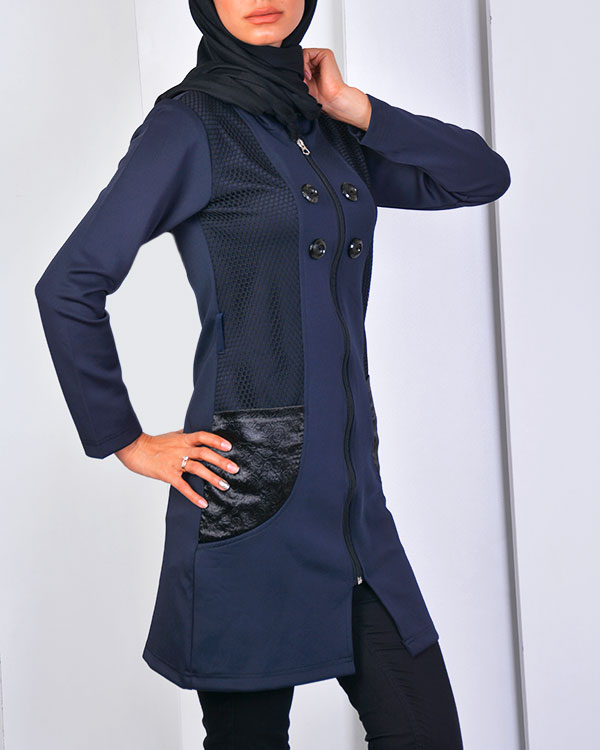 مانتو زنانه طرح یلدا مدل 1735 