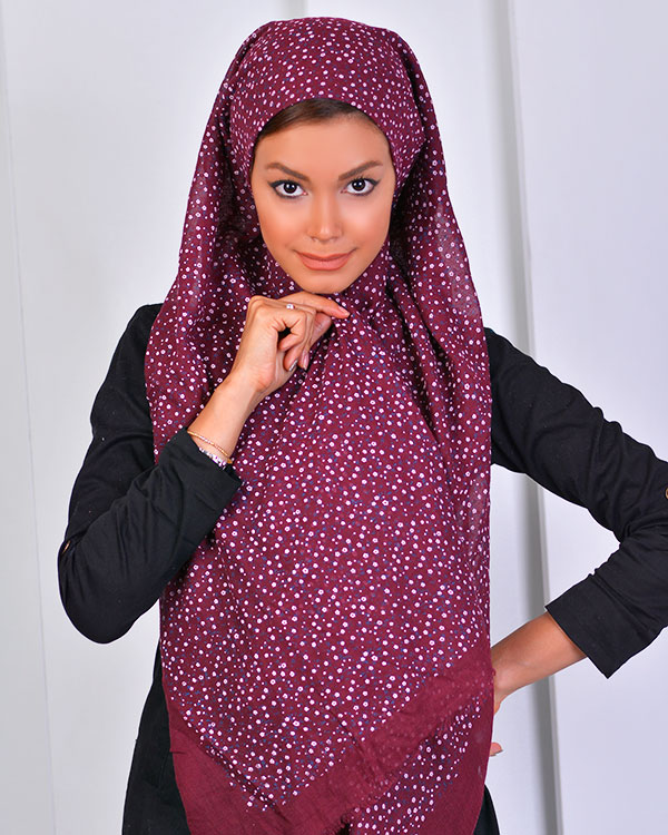 شال زنانه نخی مدل 2448
