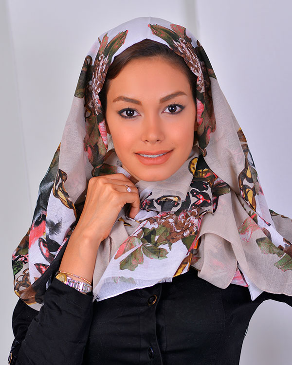 شال زنانه نخی مدل 1748
