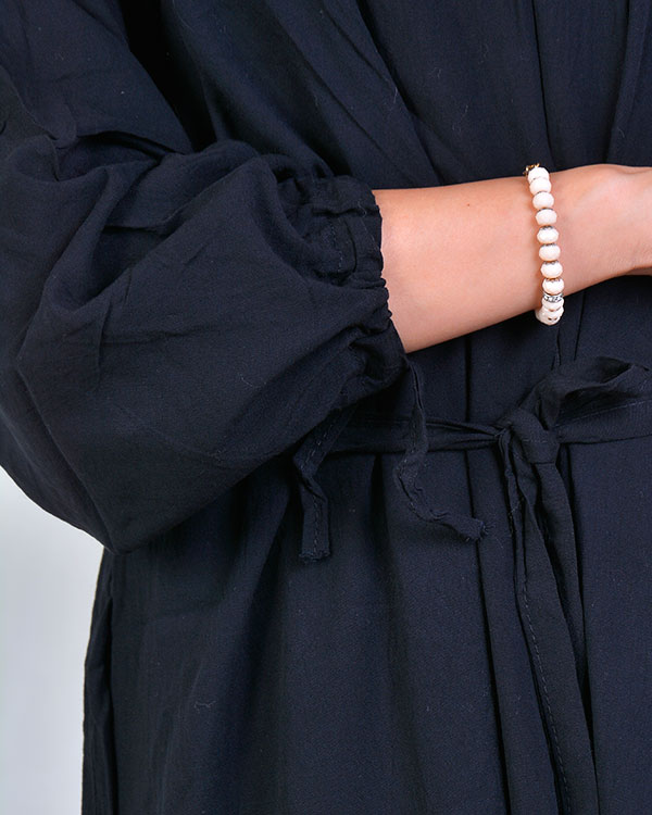 مانتو زنانه نخی مدل 2821