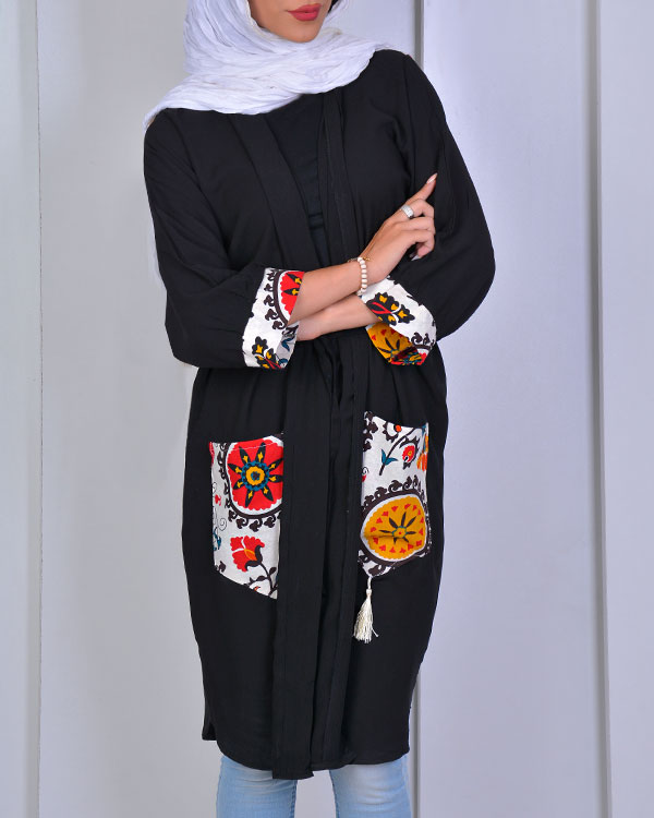 مانتو زنانه نخی مدل 9902