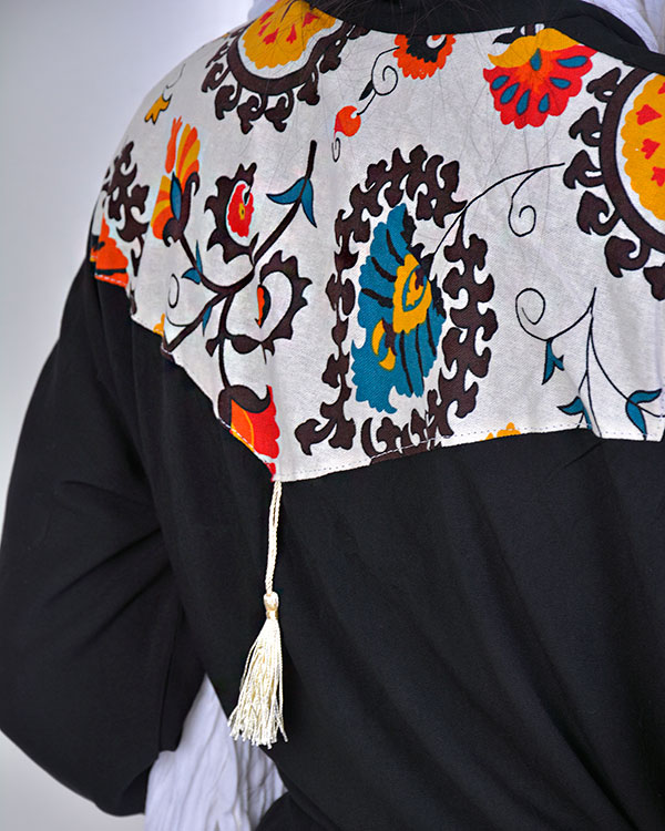 مانتو زنانه نخی مدل 9902