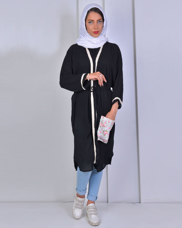 مانتو زنانه نخی مدل 9900