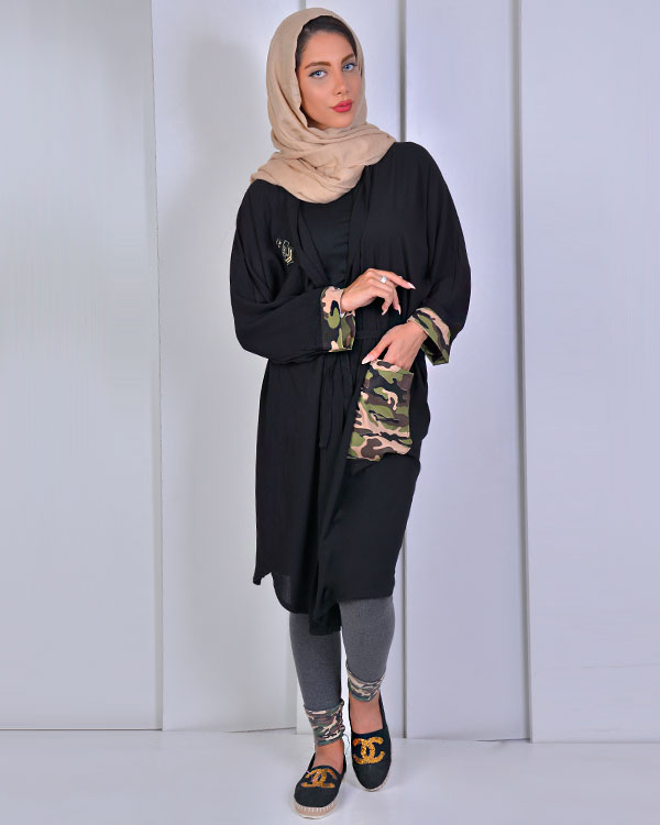 مانتو زنانه نخی مدل 9901