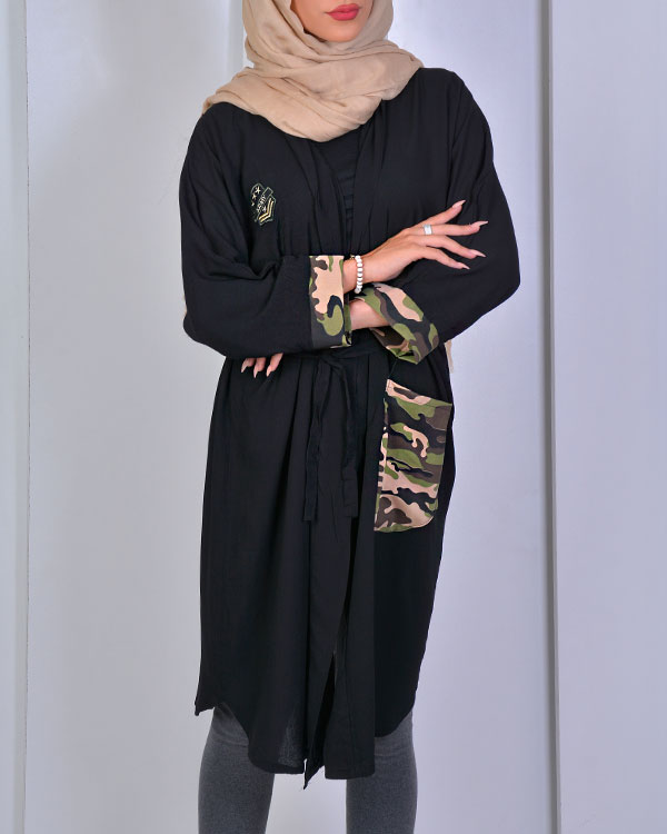 مانتو زنانه نخی مدل 9901