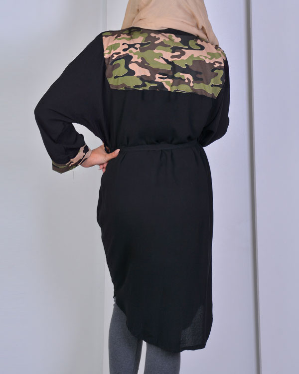 مانتو زنانه نخی مدل 9901
