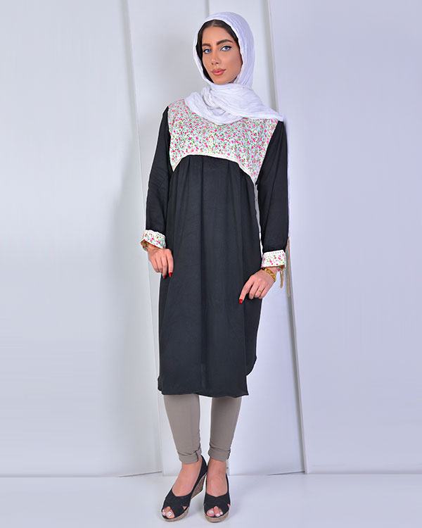 مانتو زنانه نخی مدل 9903