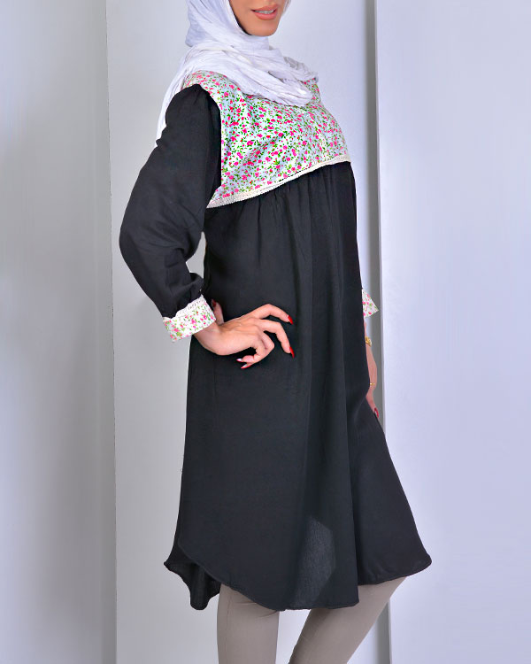 مانتو زنانه نخی مدل 9903