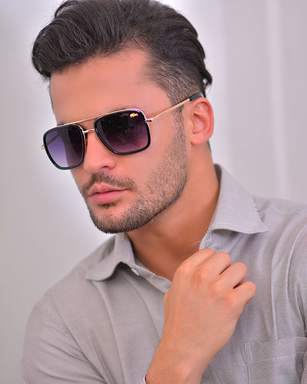 عینک مردانه طرح LACOSTE مدل 9638