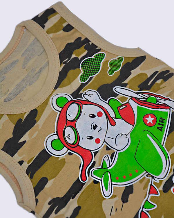تاپ و شلوارک بچه گانه مدل 1202