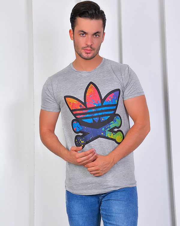 تی شرت مردانه طرح adidas مدل 1083