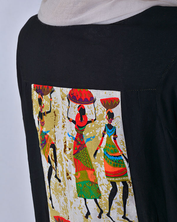 مانتو زنانه نخی مدل 1045